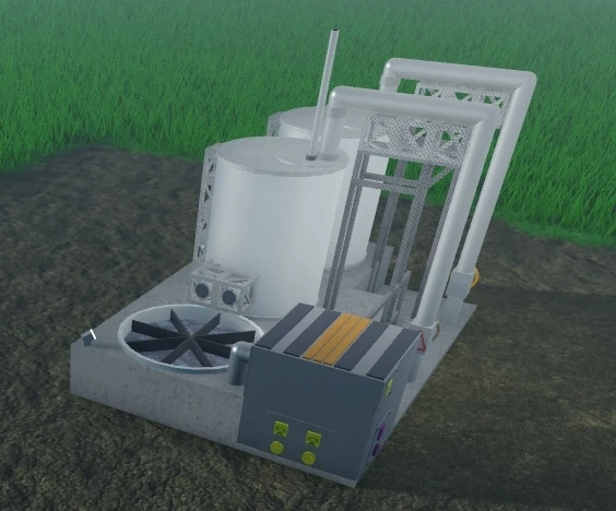 Refinería de plástico